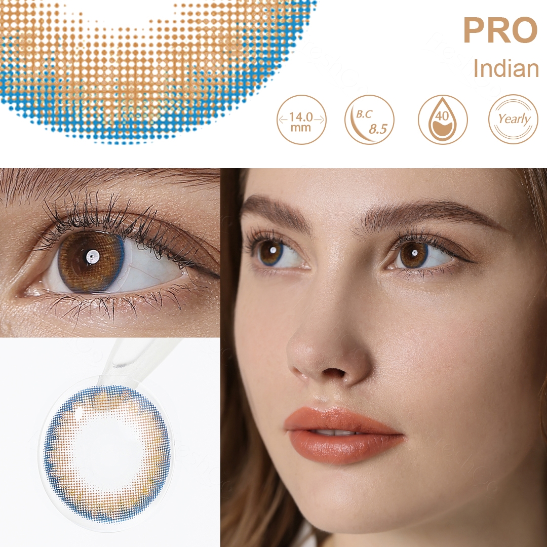 [US Warehouse] Amber Prescription Contact Lenses