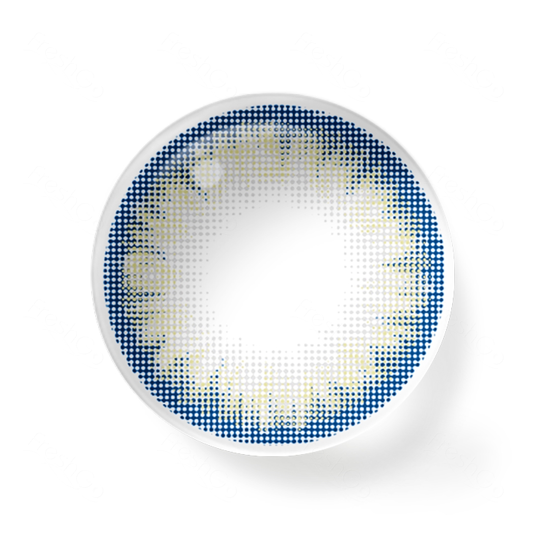 Unicoeye Blue Yearly Contact Lenses