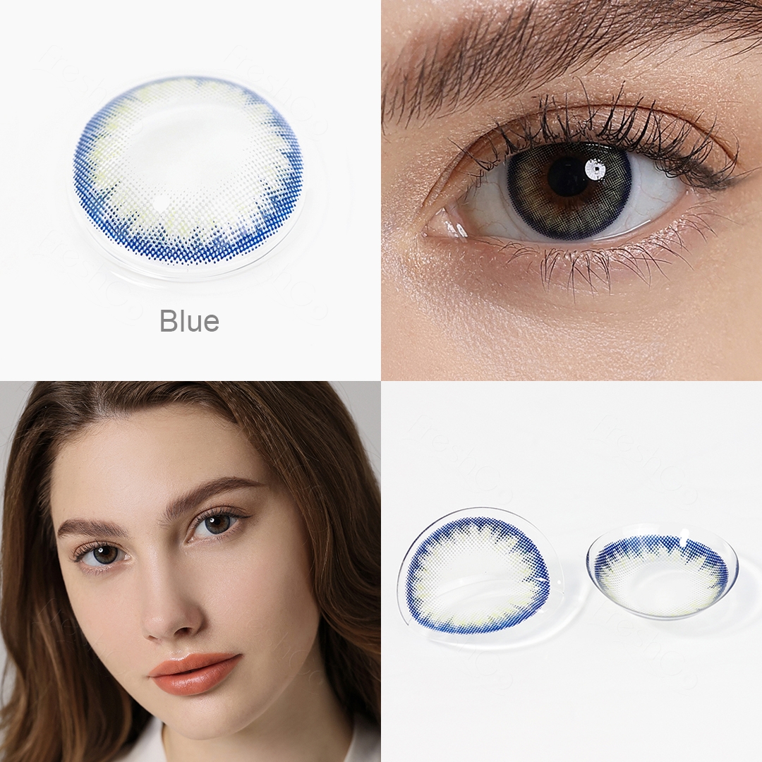 Unicoeye Blue Yearly Contact Lenses