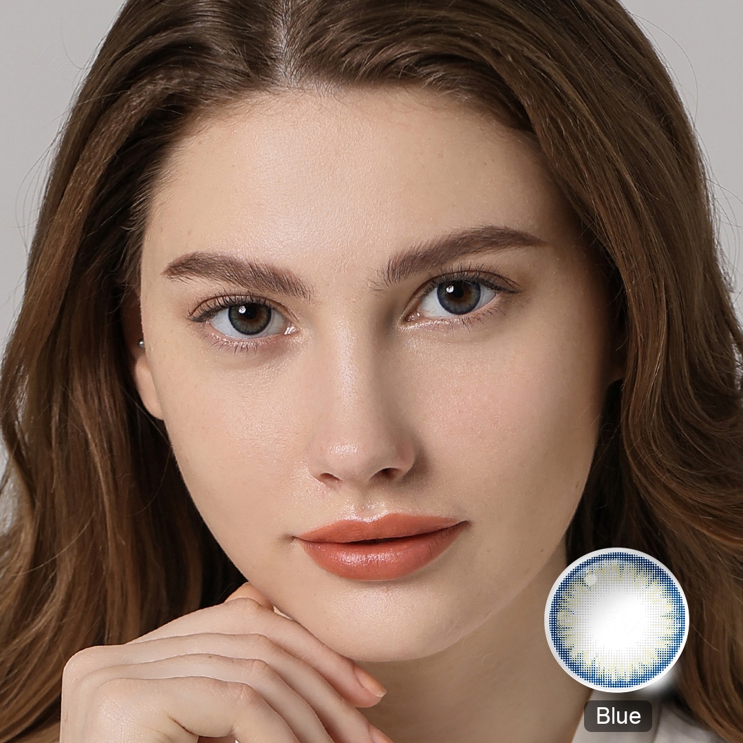 Unicoeye Blue Yearly Contact Lenses