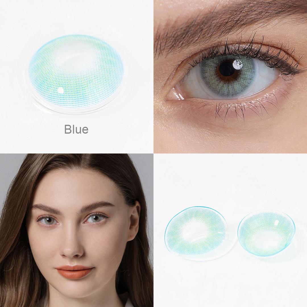 Hidrocor Blue Yearly Contact Lenses