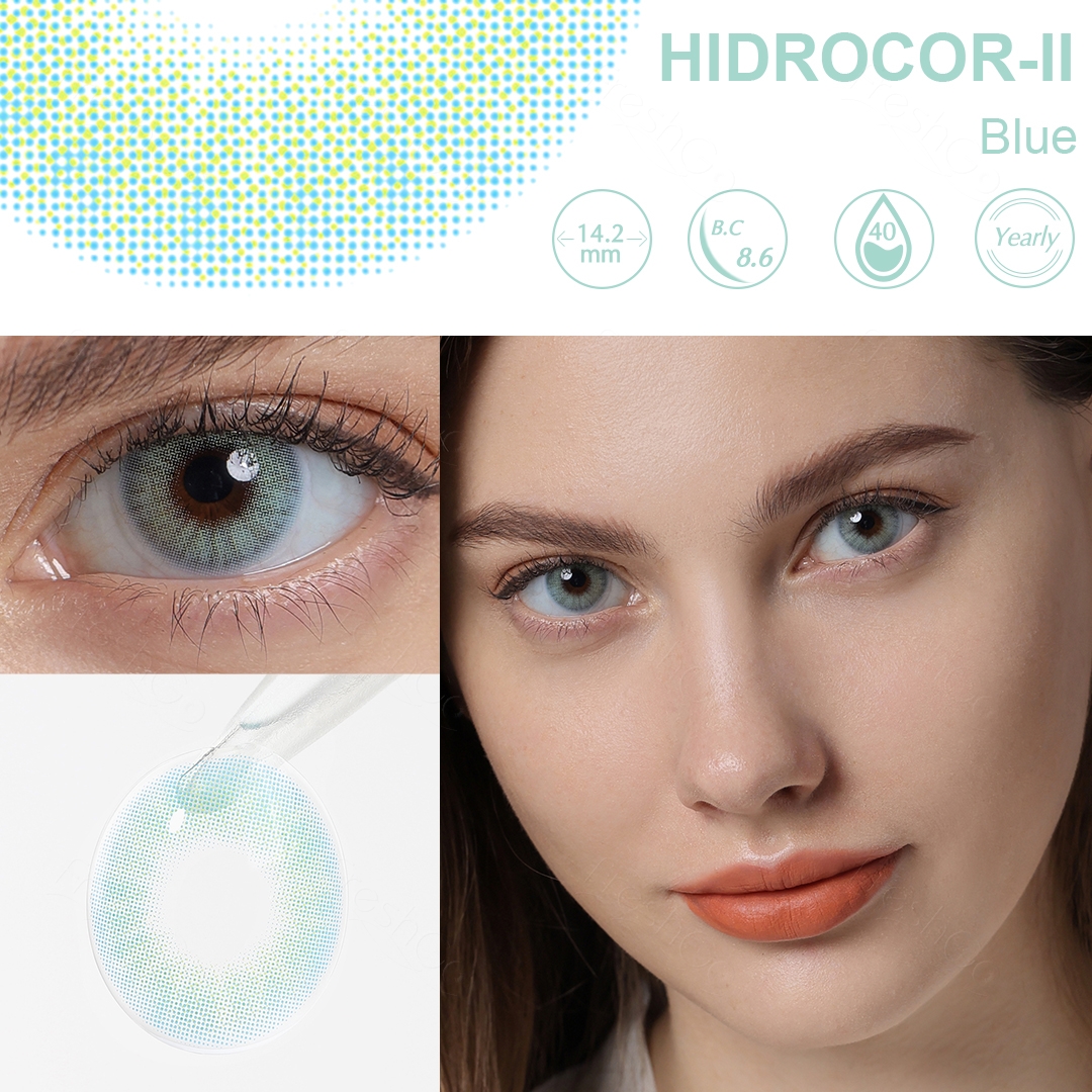 Hidrocor Blue Yearly Contact Lenses