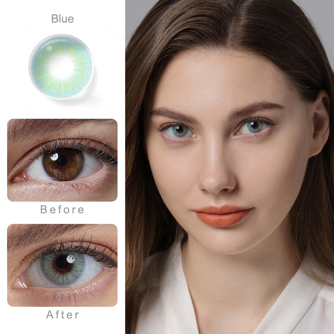 Hidrocor Blue Yearly Contact Lenses