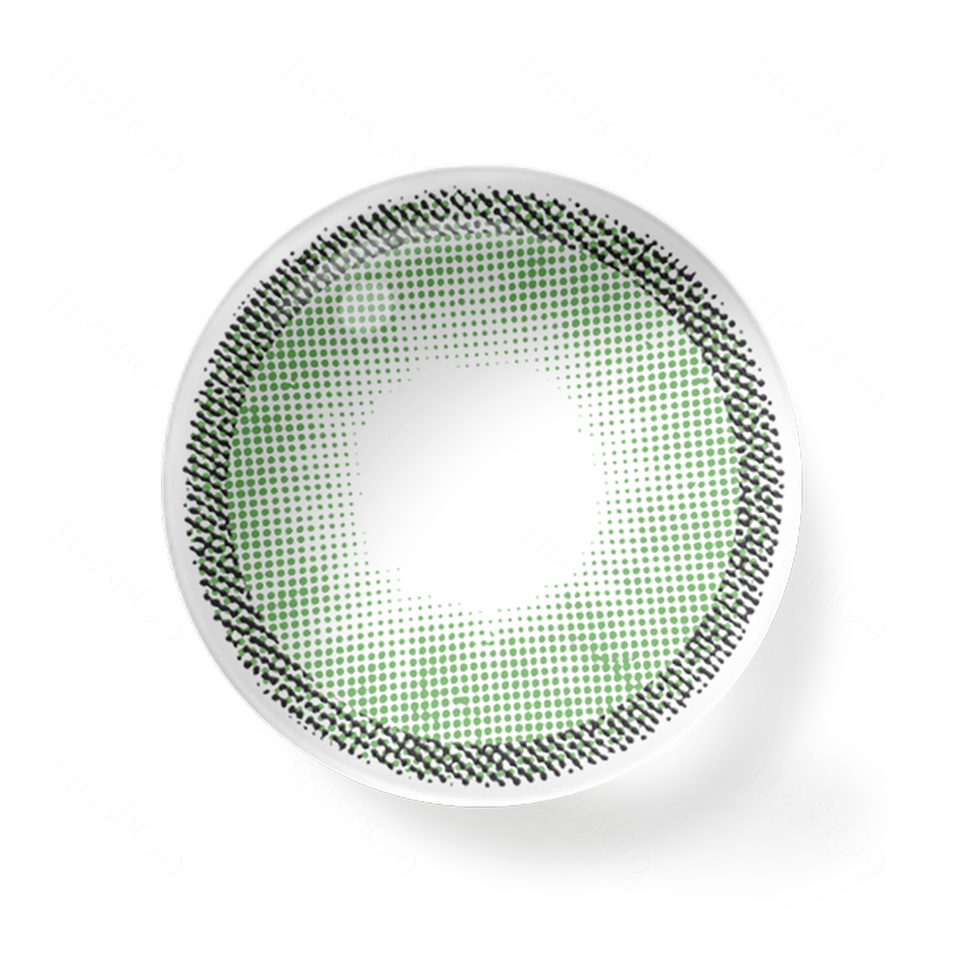 Hidrocharm Green Yearly Contact Lenses