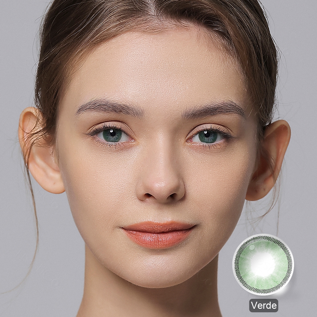 Hidrocharm Green Yearly Contact Lenses