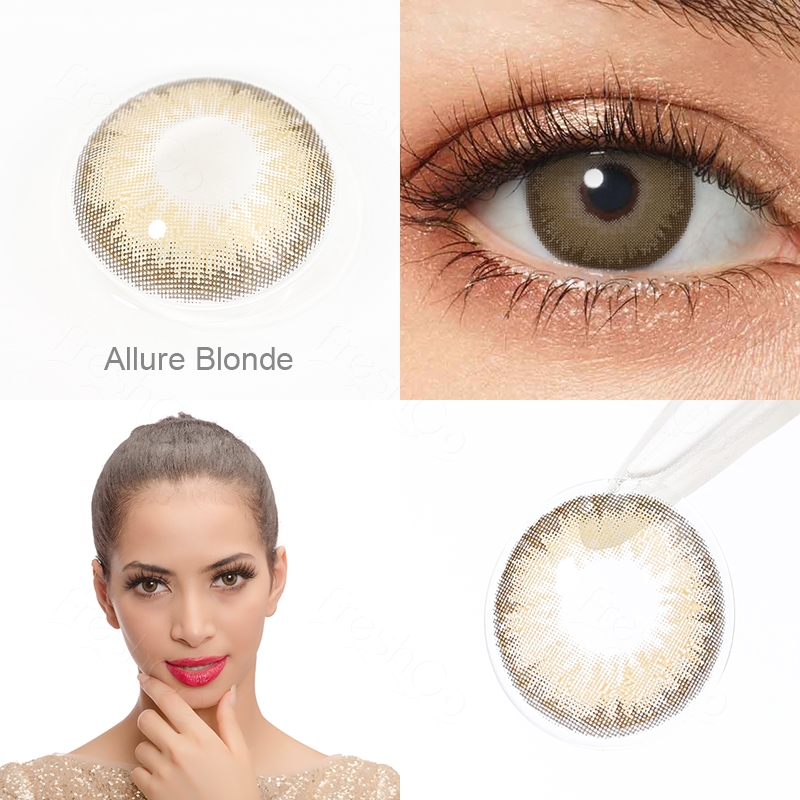 Diamond Allure Blonde Contact Lenses