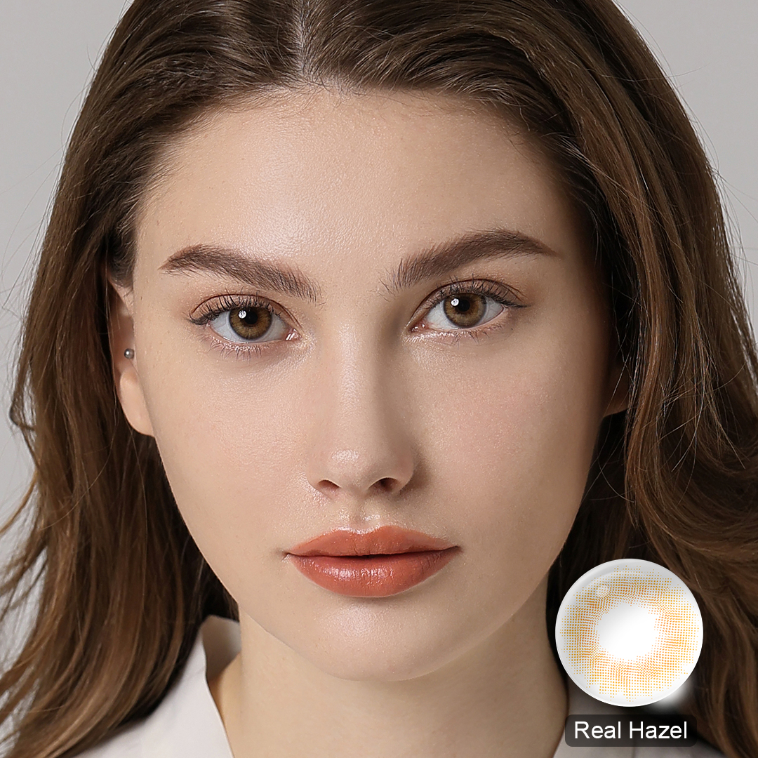 Spanish Real Brown Yearly Contact Lenses