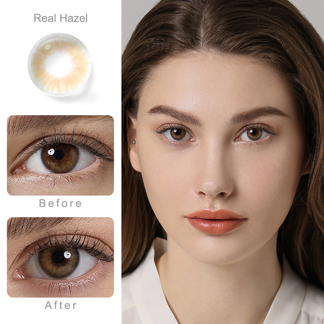 Spanish Real Brown Yearly Contact Lenses