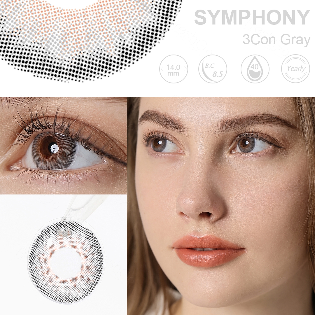 Symphony 3Con Gray Contact Lenses