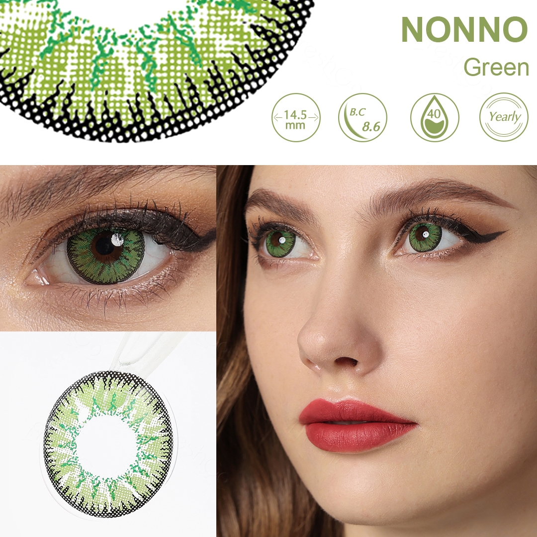 Nonno Green Yearly Contact Lenses