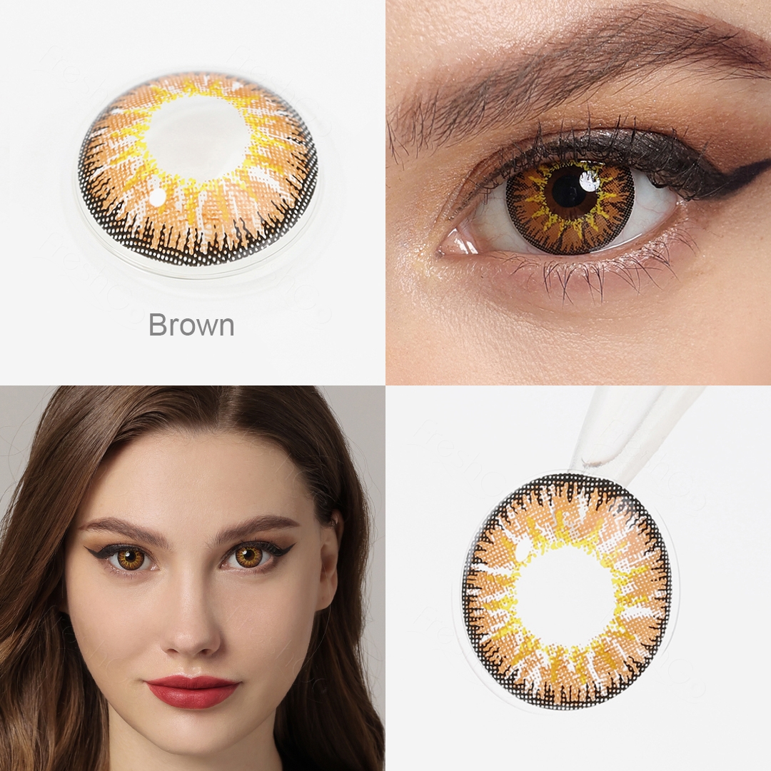 Nonno??Brown Yearly Contact Lenses