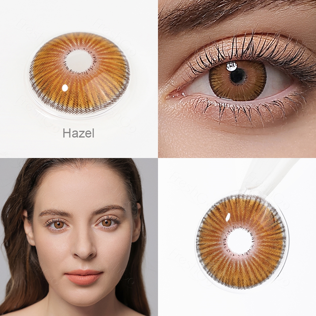 Fiesta Hazel Contact Lenses