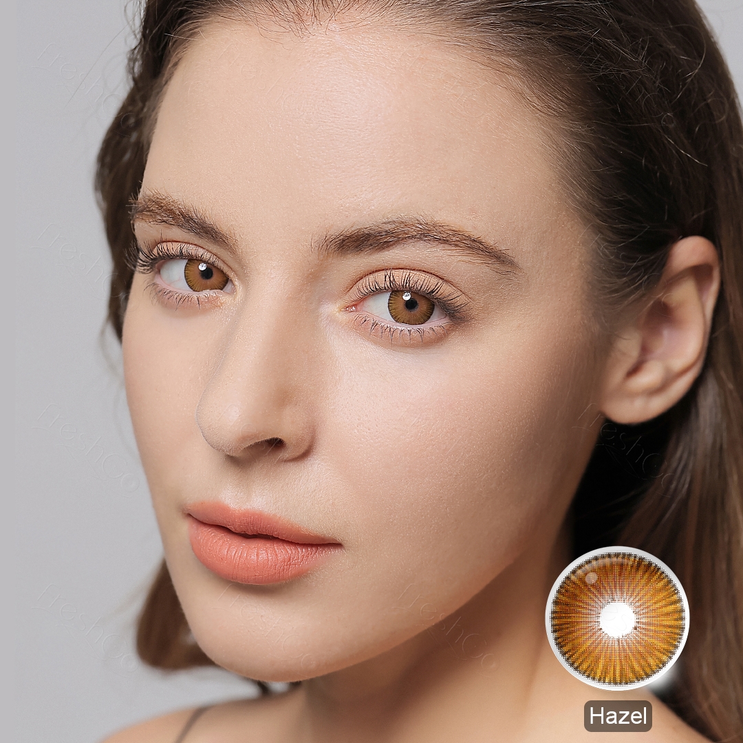 Fiesta Hazel Contact Lenses