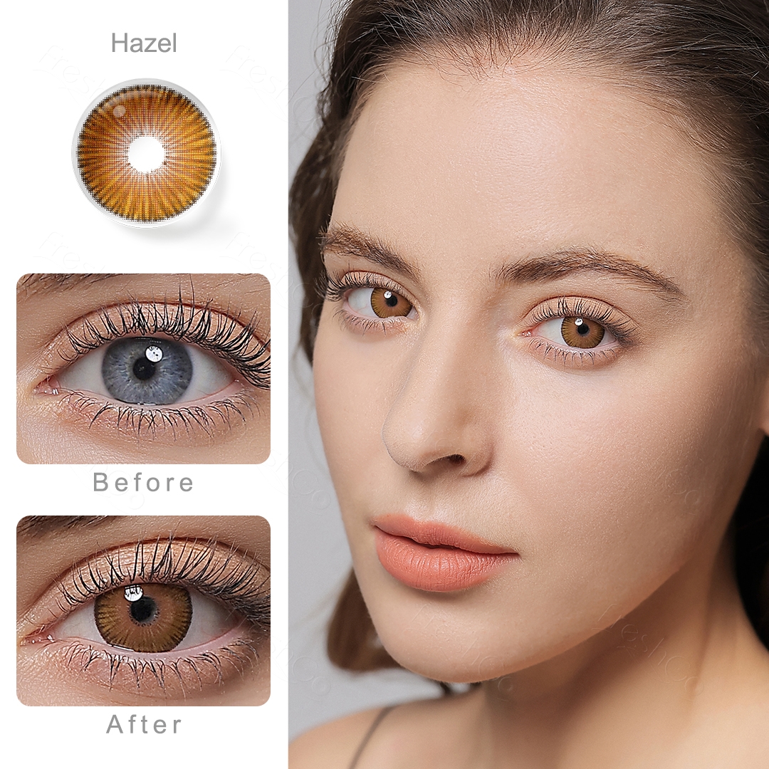 Fiesta Hazel Contact Lenses