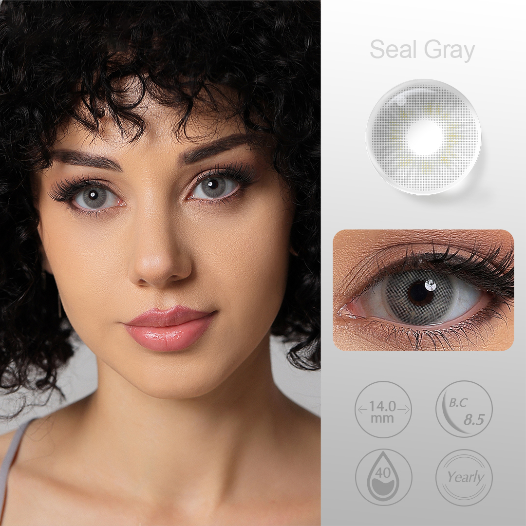 Alaska Seal Gray Contact Lenses
