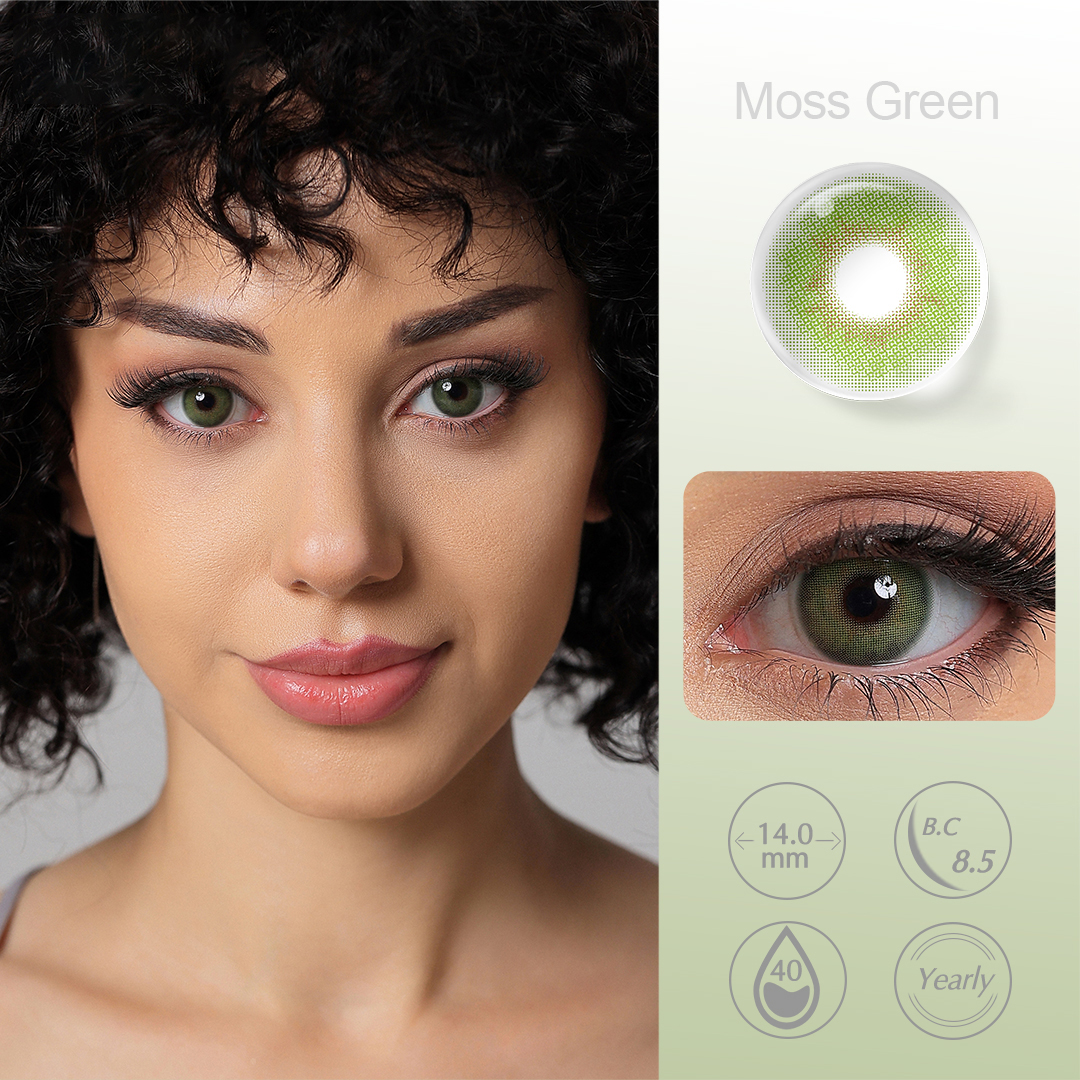Alaska Moss Green Contact Lenses