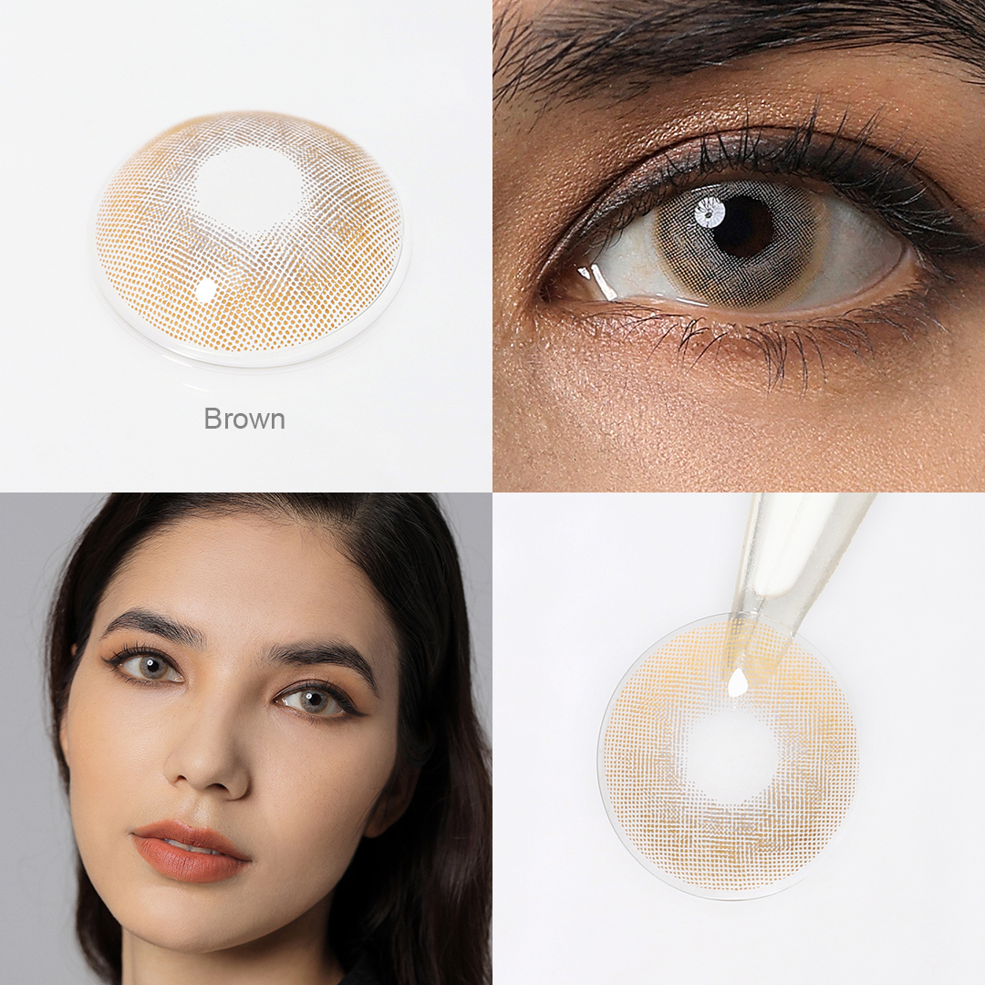 Yukon Brown Yearly Contact Lenses