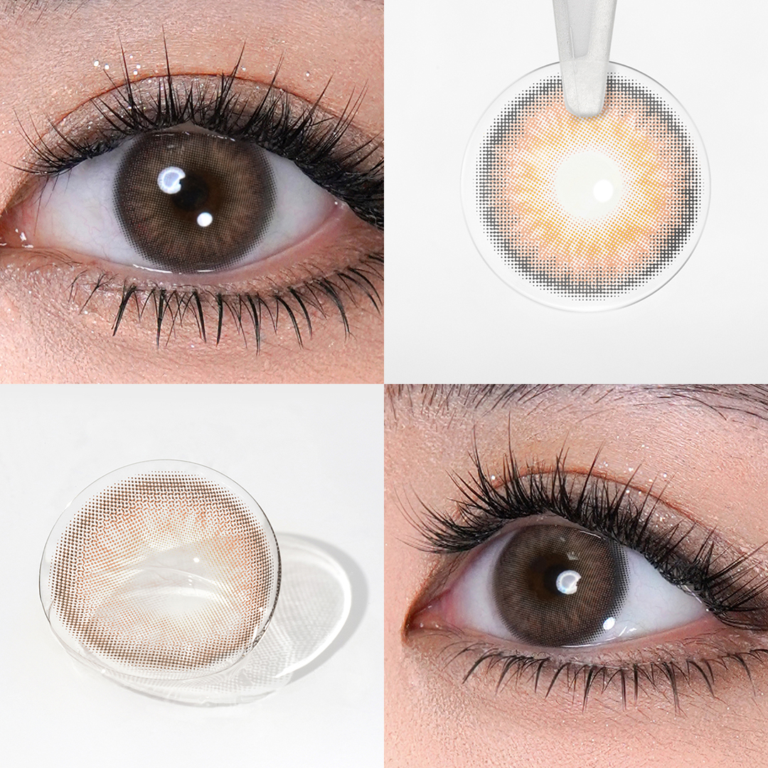 Mizzle Brown Yearly Contact Lenses