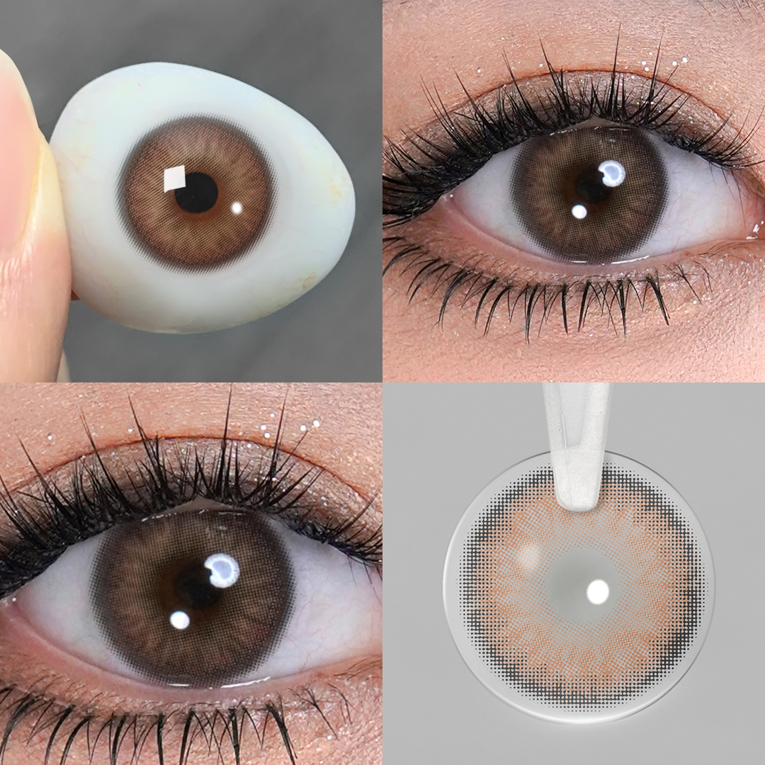 Mizzle Brown Yearly Contact Lenses