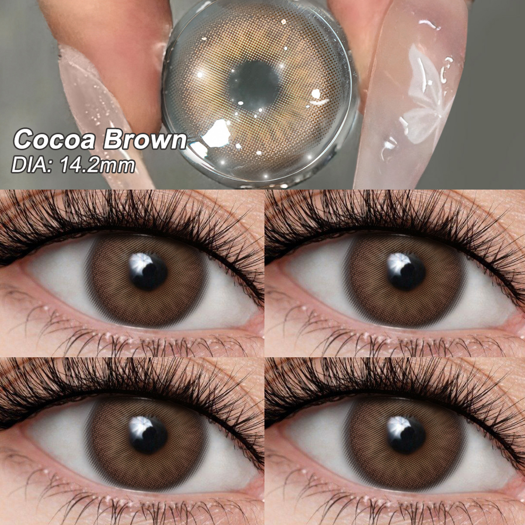 Mizzle Brown Yearly Contact Lenses