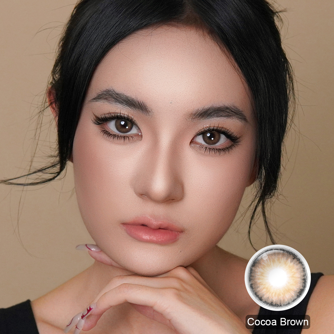 Mizzle Brown Yearly Contact Lenses