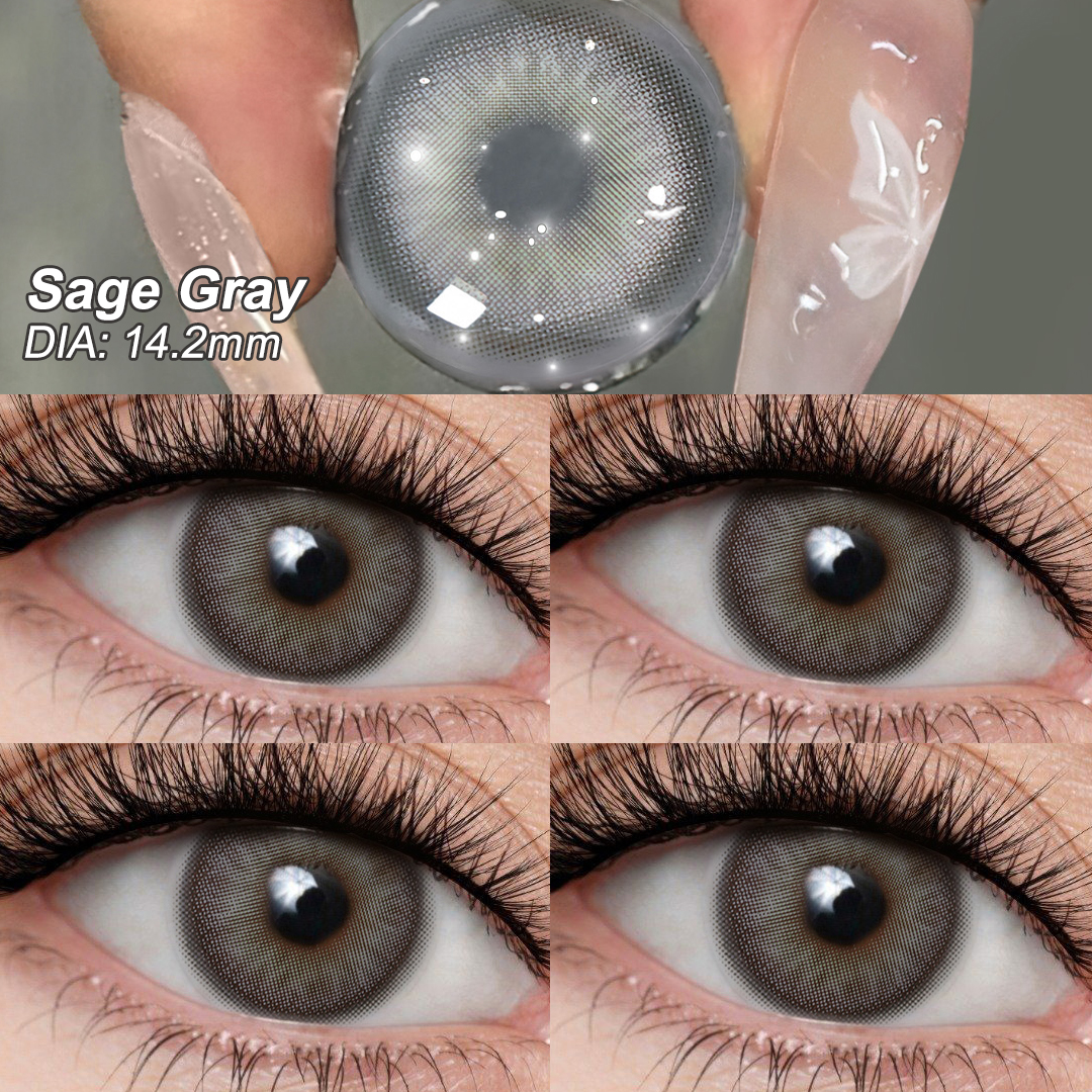 Mizzle Gray Yearly Contact Lenses