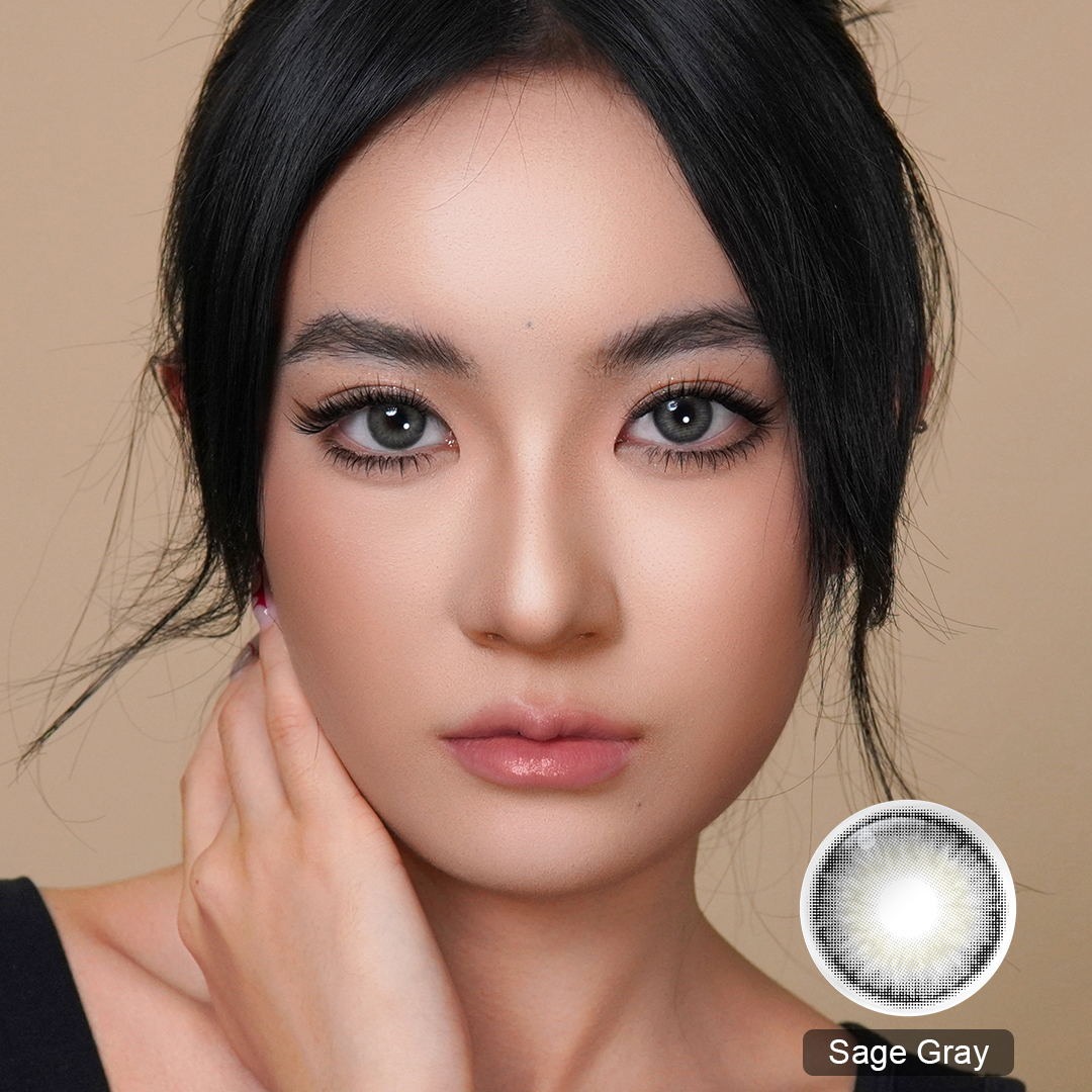 Mizzle Gray Yearly Contact Lenses