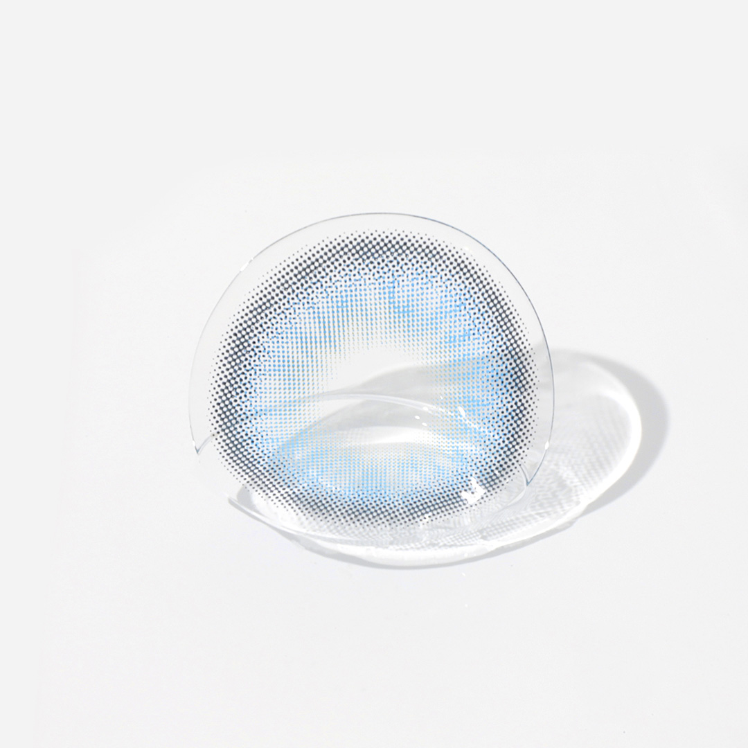 Mizzle Blue Yearly Contact Lenses