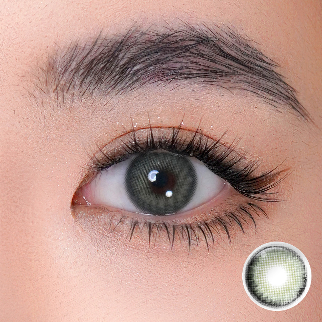 Mizzle Green Yearly Contact Lenses