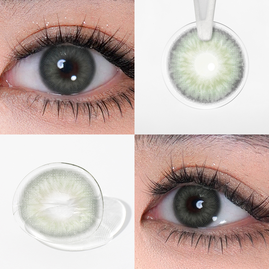Mizzle Green Yearly Contact Lenses