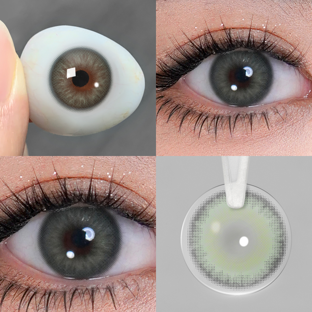 Mizzle Green Yearly Contact Lenses