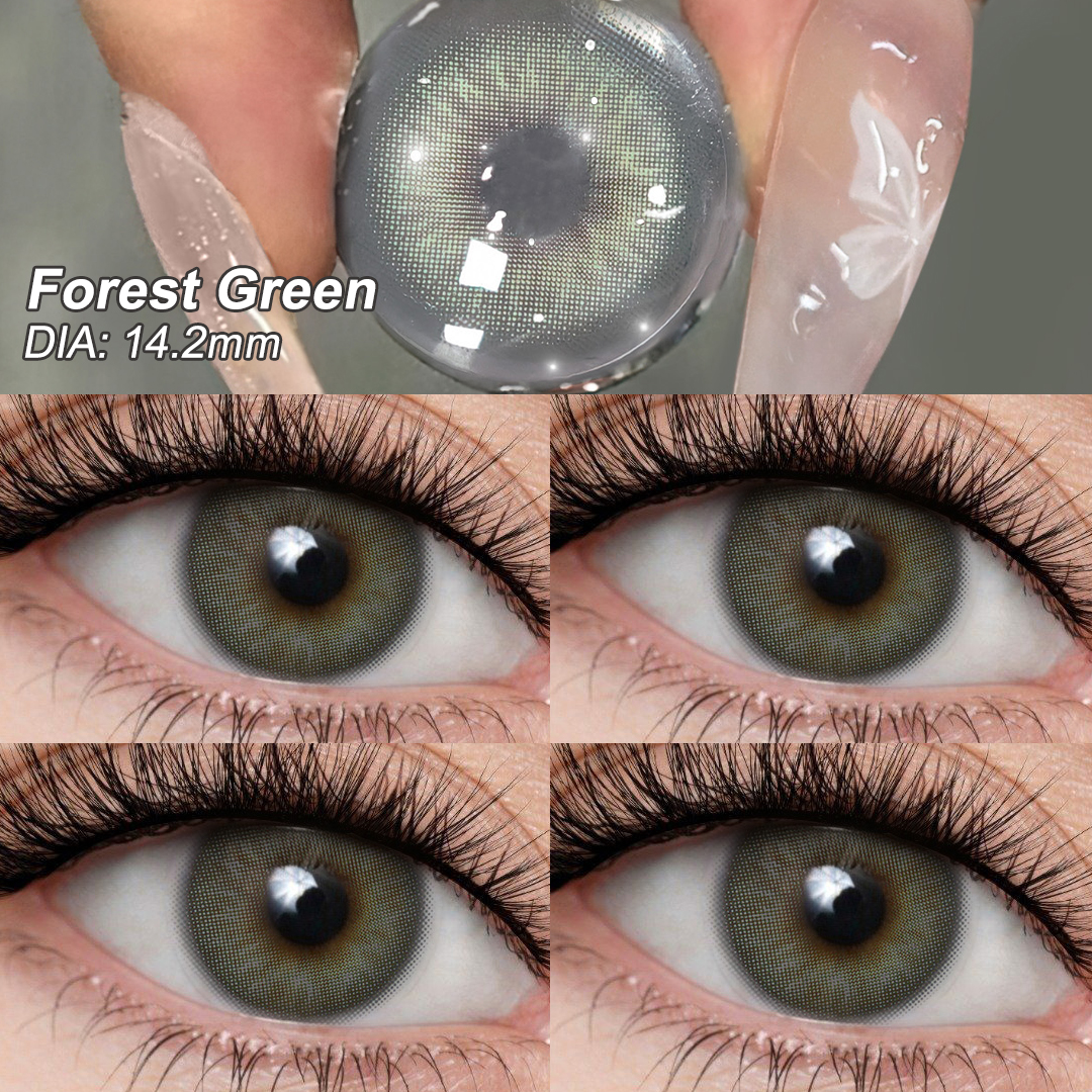 Mizzle Green Yearly Contact Lenses