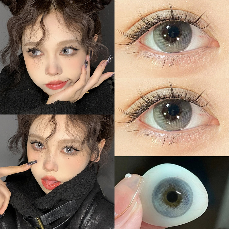 London Fog Gray Prescription Yearly Contact Lenses