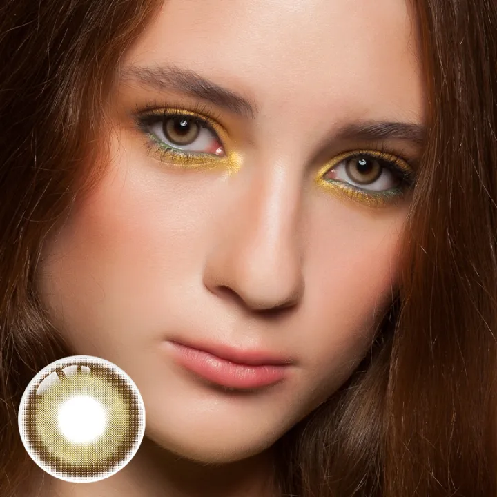 Glimmer Grey & Sono Blue & Star Pure Hazel & Queen Quartz & Luminous Brown Contact Lenses