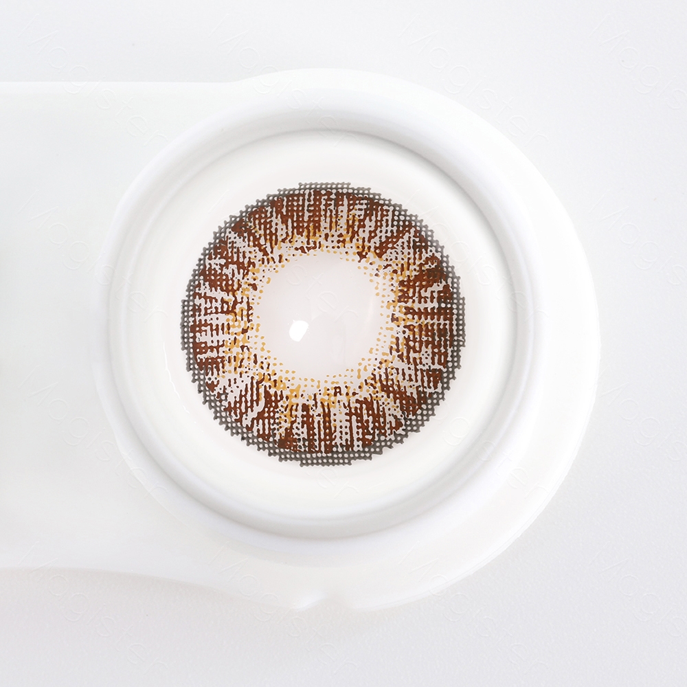 Star Brown Contact Lenses