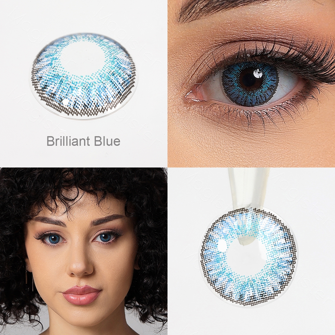 Star Brilliant Blue Contact Lenses