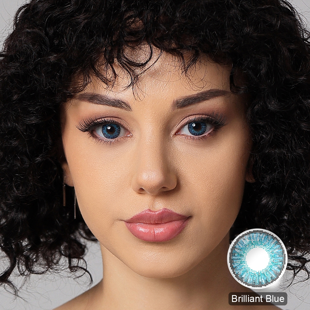 Star Brilliant Blue Contact Lenses