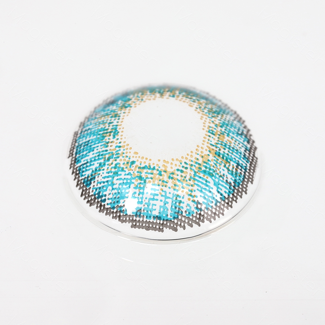 Star Turquoise Contact Lenses