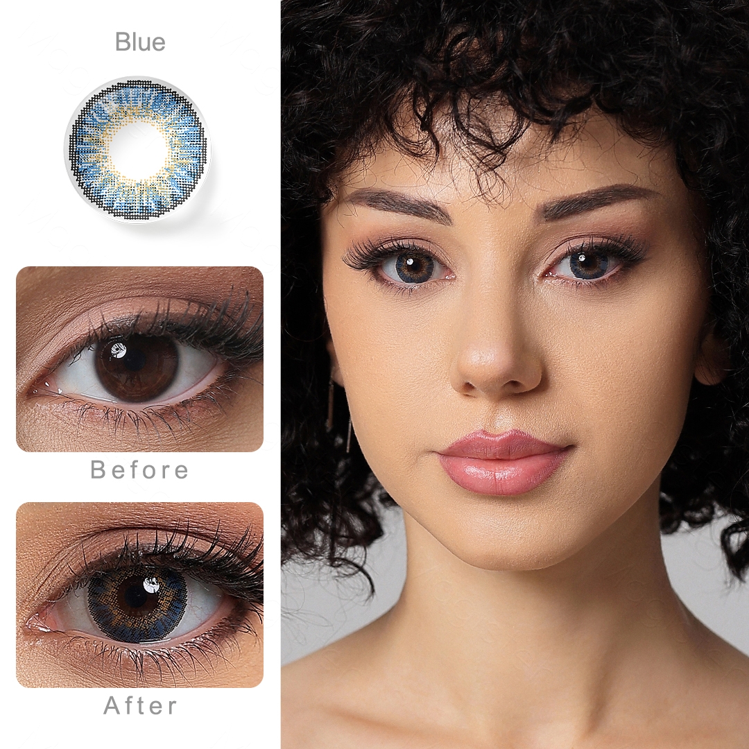Star Blue Contact Lenses