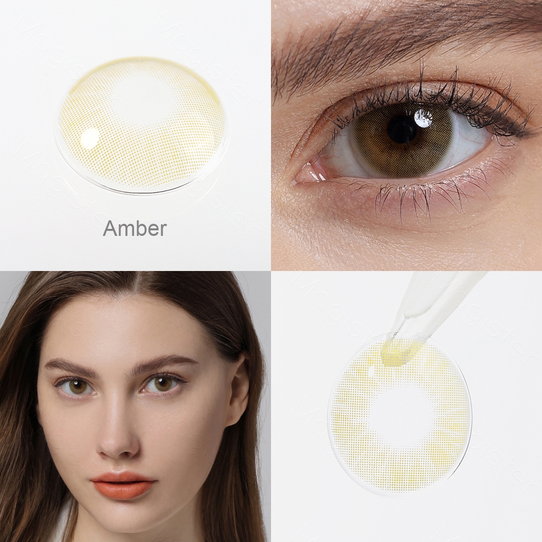 Queen Amber 6 Months Contact Lenses