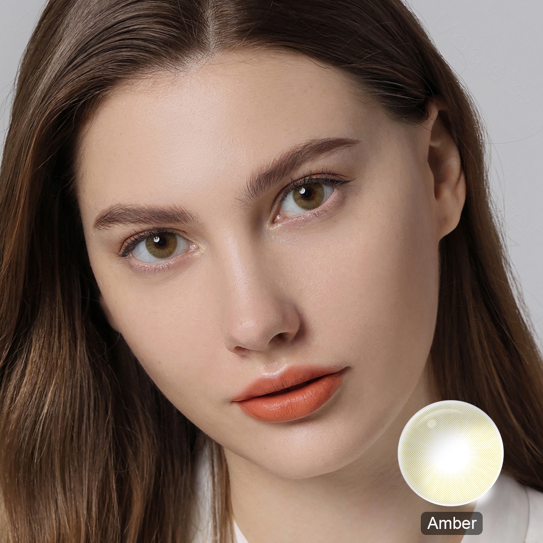 Queen Amber 6 Months Contact Lenses