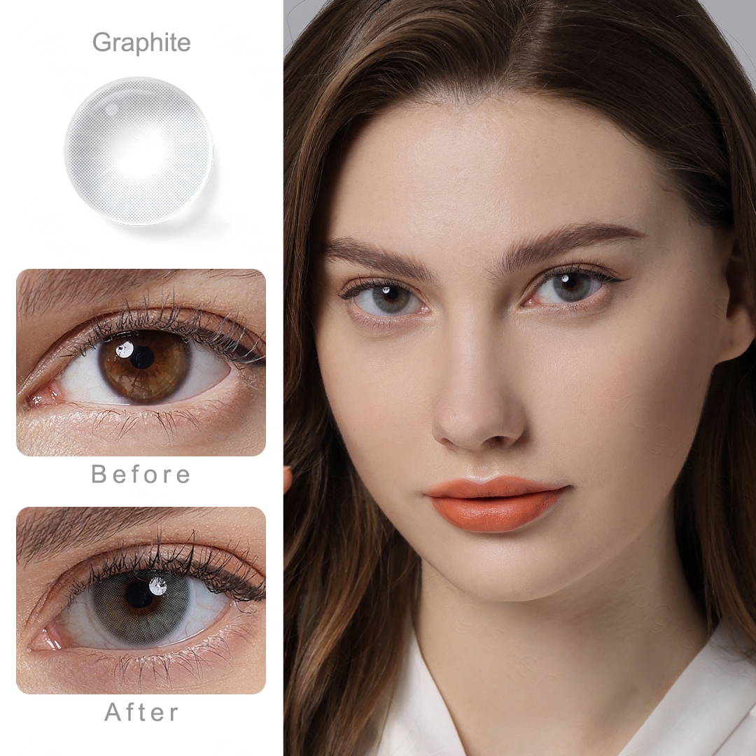 Queen Graphite 6 Months Contact Lenses