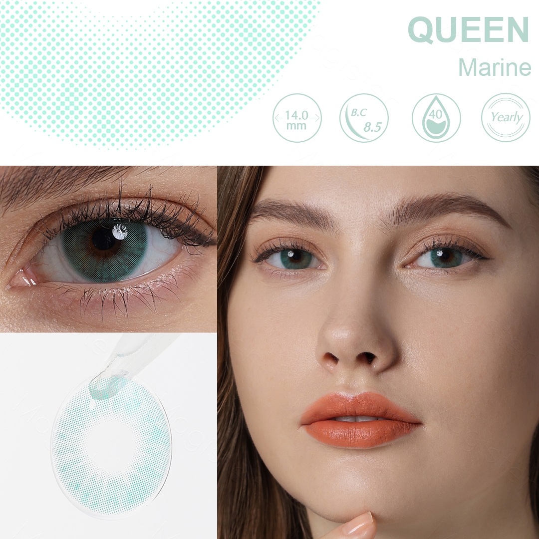 Queen Marine 6 Months Contact Lenses