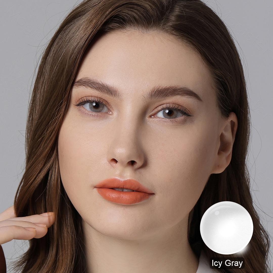 Queen Icy Grey 6 Months Contact Lenses