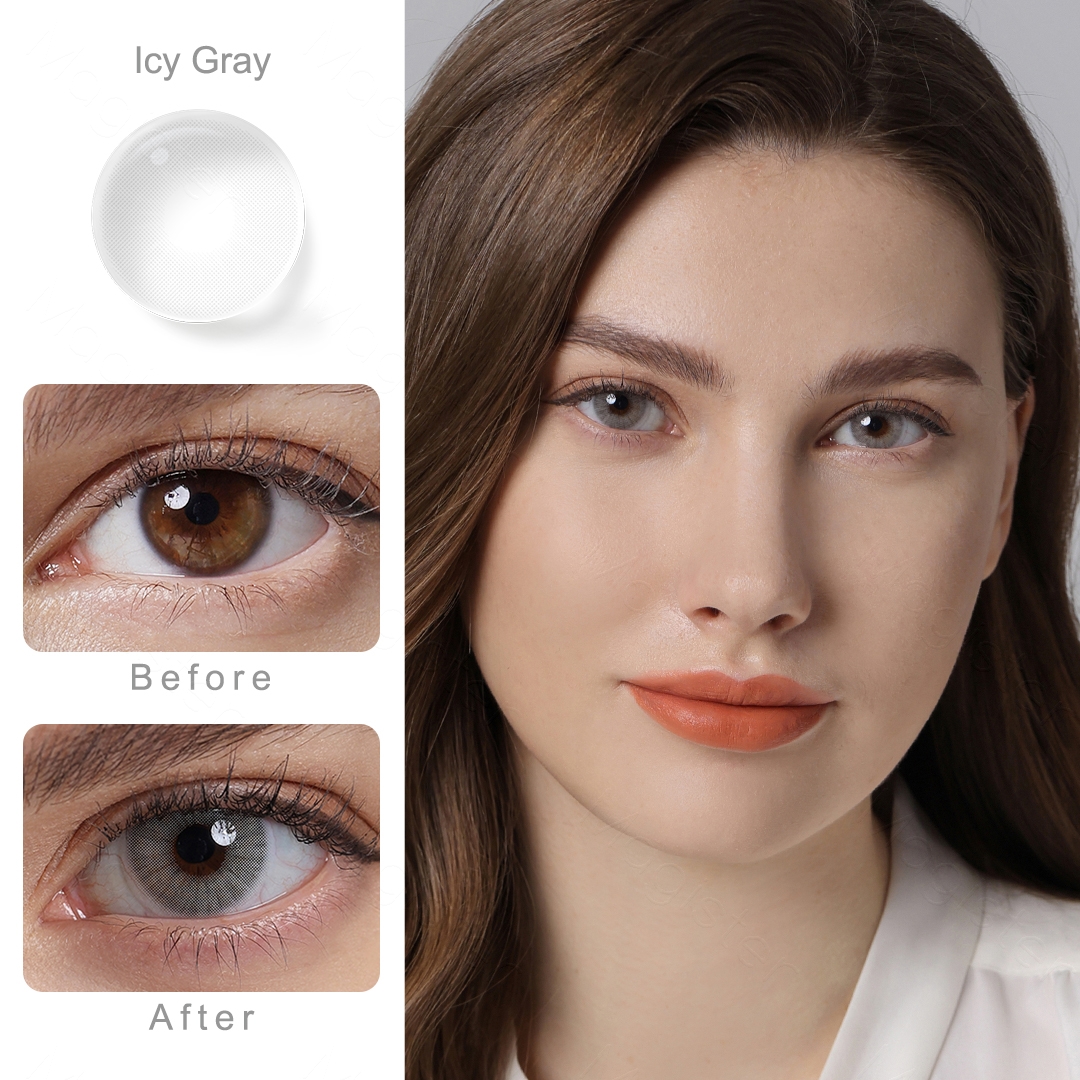 Queen Icy Grey 6 Months Contact Lenses
