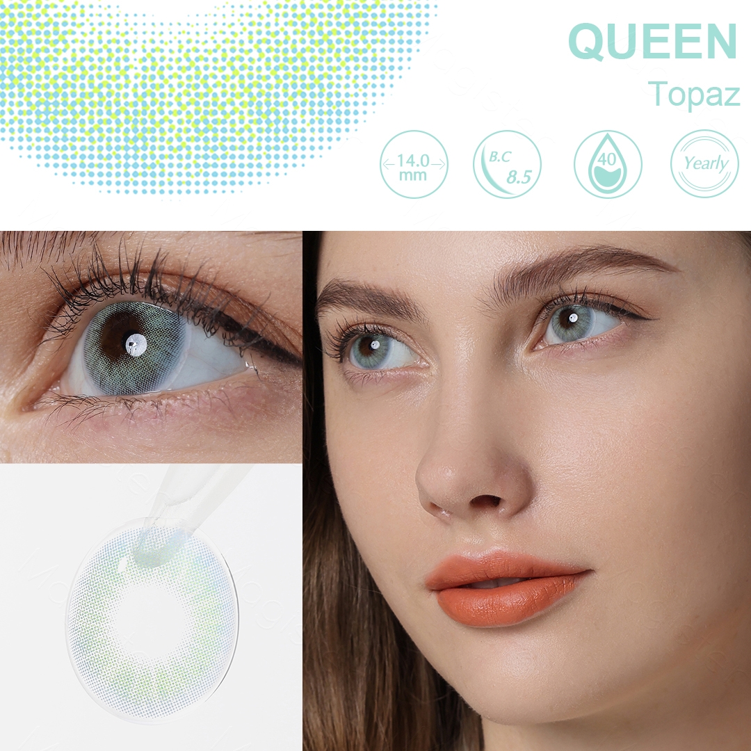 Queen Topaz 6 Months Contact Lenses