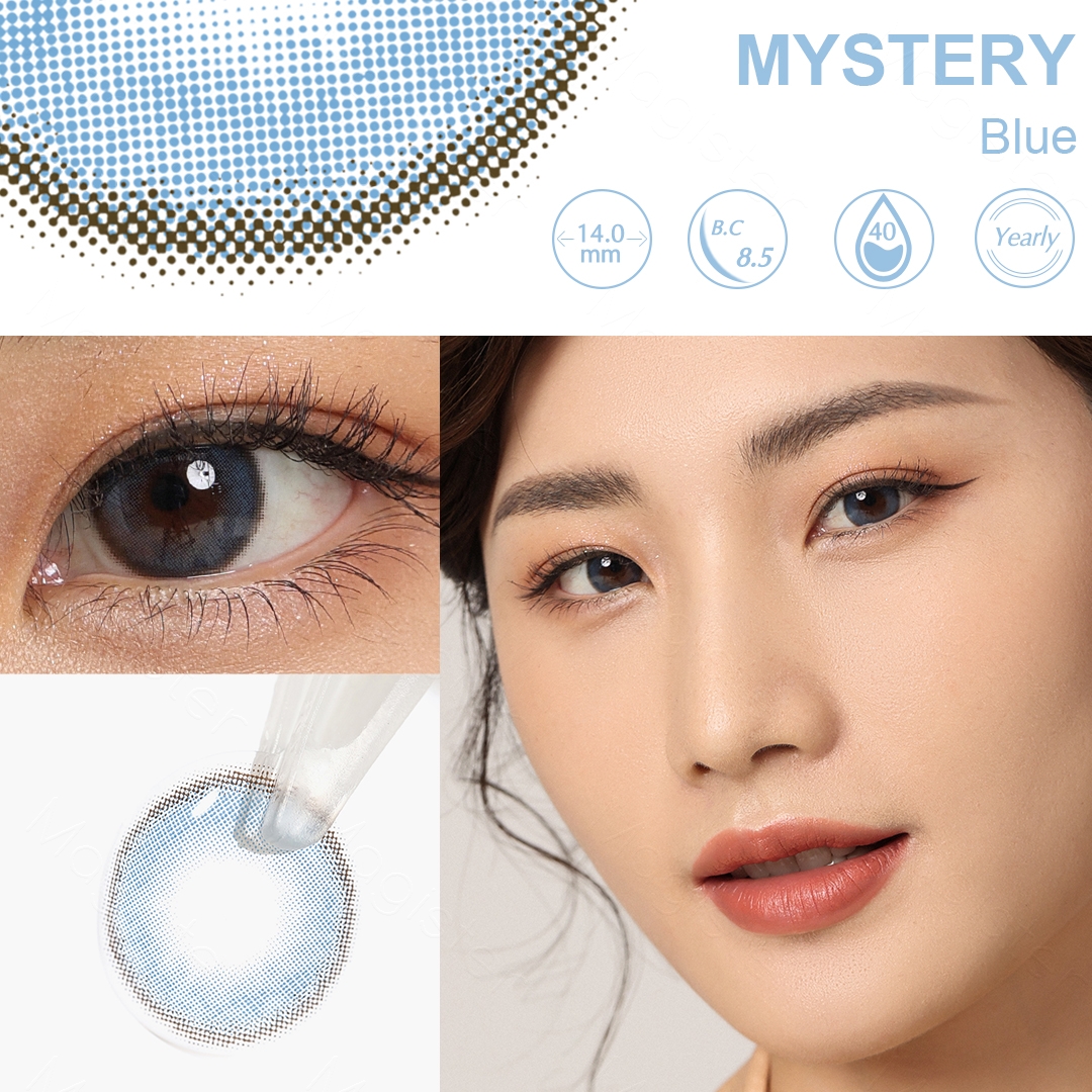 Mystery Blue Contact Lenses