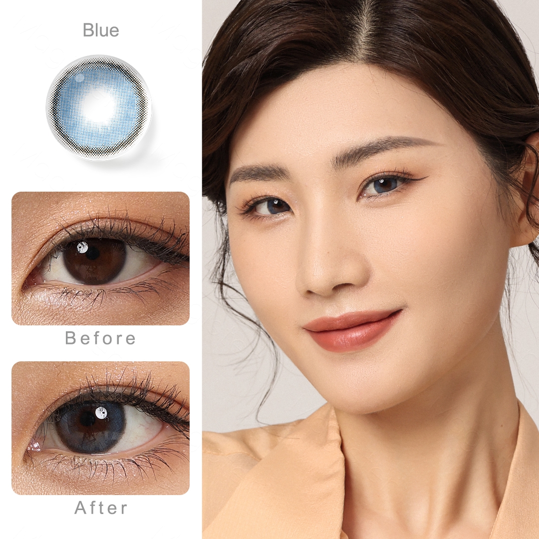 Mystery Blue Contact Lenses