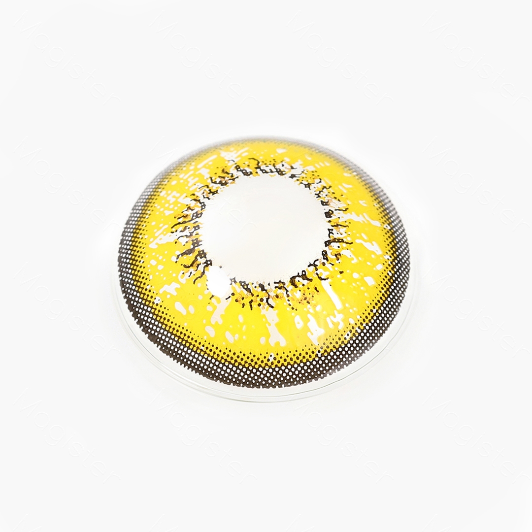 Flame Brown Yearly Contact Lenses