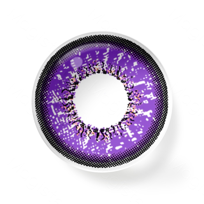 Flame Violet Contact Lenses